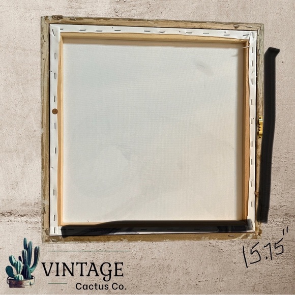 Like New! Fabrice de Villeneuve Canvas Elephant Wall Art - Picture 2 of 2